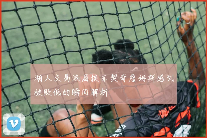 湖人交易浓眉换东契奇詹姆斯感到被贬低的瞬间解析